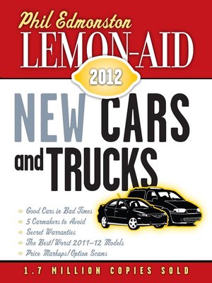 cover image of Lemon-Aid New Cars and Trucks 2012